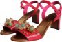 Dolce & Gabbana Versierde Keira Sandalen met Gesp Sluiting Pink Dames - Thumbnail 3