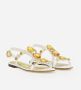 Dolce & Gabbana Versierde Sandalen in Lakleer Multicolor Dames - Thumbnail 8