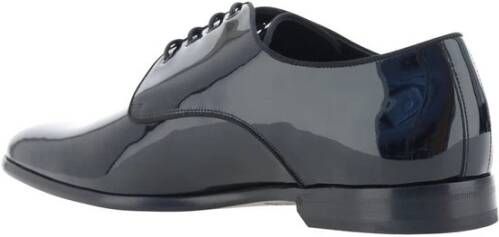 Dolce & Gabbana Veterschoenen van leer Black Heren