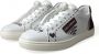 Dolce & Gabbana Exclusieve Wit Bordeaux Lage Top Sneakers White Heren - Thumbnail 21