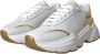 Dolce & Gabbana Wit Goud Lage Top Sneakers White Dames - Thumbnail 3