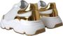 Dolce & Gabbana Wit Goud Lage Top Sneakers White Dames - Thumbnail 4