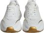 Dolce & Gabbana Wit Goud Leren Sneakers Logo Details White Dames - Thumbnail 2