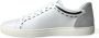 Dolce & Gabbana Wit Grijs Leren Love Milano Sneakers White Heren - Thumbnail 6