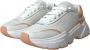 Dolce & Gabbana Witte Perzik Leren Sneakers Daymaster White Dames - Thumbnail 11