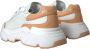 Dolce & Gabbana Witte Perzik Leren Sneakers Daymaster White Dames - Thumbnail 12