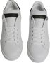 Dolce & Gabbana Wit Zwart Leren Lage Sneakers White Dames - Thumbnail 3