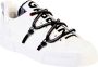 Dolce & Gabbana Witte Barok Logo Sneakers White Heren - Thumbnail 2