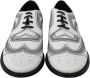 Dolce & Gabbana Witte Brogue Oxford Schoenen voor Mannen White Heren - Thumbnail 2