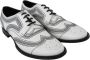 Dolce & Gabbana Witte Brogue Oxford Schoenen voor Mannen White Heren - Thumbnail 3