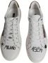 Dolce & Gabbana Witte Bruine Leren Sneakers met Rubberen Zool White Heren - Thumbnail 3