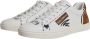 Dolce & Gabbana Witte Bruine Leren Sneakers met Rubberen Zool White Heren - Thumbnail 4