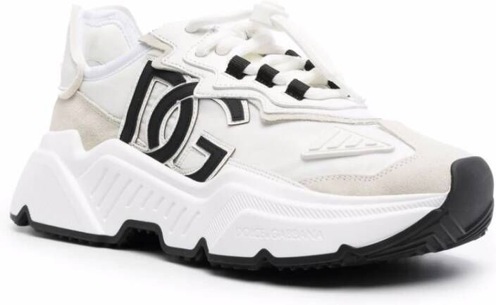 Dolce & Gabbana Witte Daymaster Lage Sneakers Wit Dames