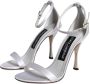 Dolce & Gabbana Witte Enkelband Sandalen Hoge Kwaliteit White Dames - Thumbnail 3