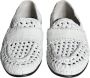 Dolce & Gabbana Witte Geweven Leren Loafers White Heren - Thumbnail 2