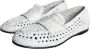 Dolce & Gabbana Witte Geweven Leren Loafers White Heren - Thumbnail 3