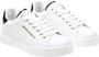 Dolce & Gabbana Witte Gouden Leren Sneakers Elegante Stijl White Dames - Thumbnail 2