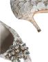 Dolce & Gabbana Witte Kant Kristal Hak Pumps White Dames - Thumbnail 6