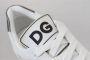 Dolce & Gabbana Witte Leren Heart Low Top Sneakers White Heren - Thumbnail 8