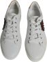 Dolce & Gabbana Witte Leren Lage Sneakers Logo White Heren - Thumbnail 3