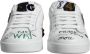 Dolce & Gabbana Witte Leren Lage Sneakers White Heren - Thumbnail 2