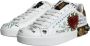 Dolce & Gabbana Witte Leren Lage Sneakers White Heren - Thumbnail 3