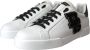 Dolce & Gabbana Witte Leren Logo Lage Sneakers White Heren - Thumbnail 3