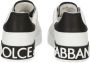 Dolce & Gabbana Witte Leren Logo Patch Sneakers White Heren - Thumbnail 2