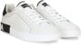 Dolce & Gabbana Witte Leren Logo Patch Sneakers White Heren - Thumbnail 3