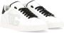 Dolce & Gabbana Witte Leren Platte Schoenen met Logodetail White Heren - Thumbnail 4