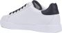 Dolce & Gabbana Witte Leren Sneakers met Geperforeerd Logo White Heren - Thumbnail 3