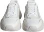 Dolce & Gabbana Witte Leren Sneakers met Logo White Dames - Thumbnail 2