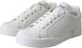 Dolce & Gabbana Witte Leren Sneakers met Logodetails White Dames - Thumbnail 10