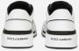 Dolce & Gabbana Witte Leren Sneakers met Logotong White Heren - Thumbnail 3