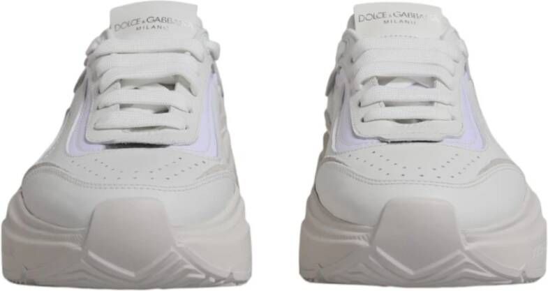 Dolce & Gabbana Witte Logo Sneakers Hoogwaardig vakmanschap White Dames