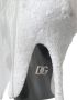 Dolce & Gabbana Witte Paillet Kniehoge Stiletto Laarzen White Dames - Thumbnail 15