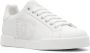 Dolce & Gabbana Witte Perforated Logo Leren Sneakers White Dames - Thumbnail 2