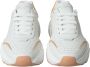 Dolce & Gabbana Witte Perzik Leren Sneakers Daymaster White Dames - Thumbnail 2