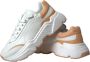 Dolce & Gabbana Witte Perzik Leren Sneakers Daymaster White Dames - Thumbnail 7