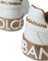 Dolce & Gabbana Witte Portofino Leren Logo Sneakers White Heren - Thumbnail 7