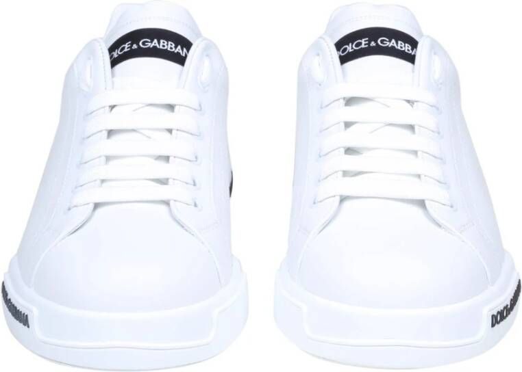 Dolce & Gabbana Witte Portofino Sneakers Luxe Comfort White Heren