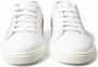 Dolce & Gabbana Witte Rode Leren Lage Sneakers Multicolor Dames - Thumbnail 3