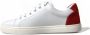 Dolce & Gabbana Witte Rode Leren Lage Sneakers Multicolor Dames - Thumbnail 6