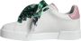 Dolce & Gabbana Witte Roze Logo Lage Sneakers White Dames - Thumbnail 5