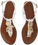 Dolce & Gabbana Witte Sandalen met Munt Details White Dames - Thumbnail 2