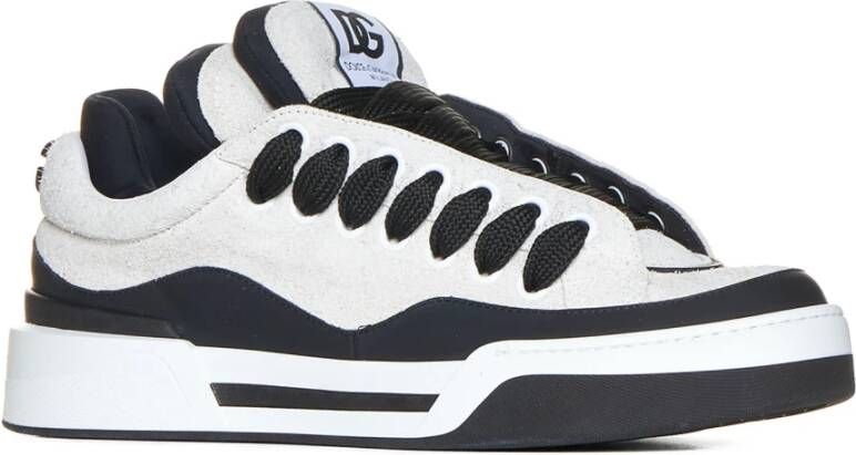 Dolce & Gabbana Witte Sneakers Mega Skate Schoenen White Heren