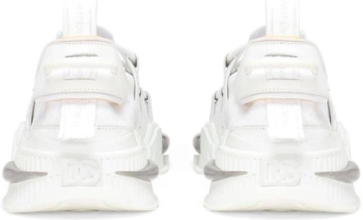 Dolce & Gabbana Witte Sneakers met Koordsluiting White Heren