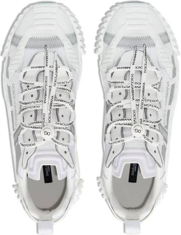 Dolce & Gabbana Witte Sneakers met Logodesign White Heren