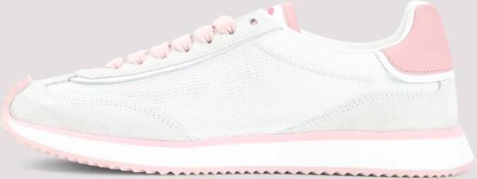 Dolce & Gabbana Witte Sneakers Versterkte Neus Veters Multicolor Dames