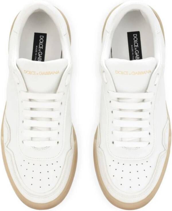 Dolce & Gabbana Witte Sneakers voor Mannen Aw24 White Heren